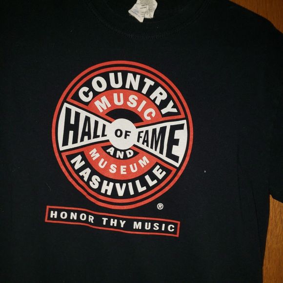 Unbranded Tops - Unisex Country Music Hall Of Fame Graphic Tee Short Sleeve Small T-shirt